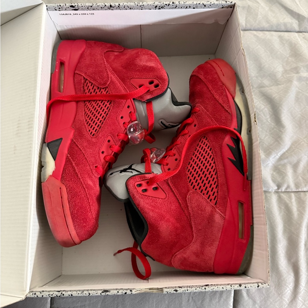 Jordan Athletic Shoes - Red and Black